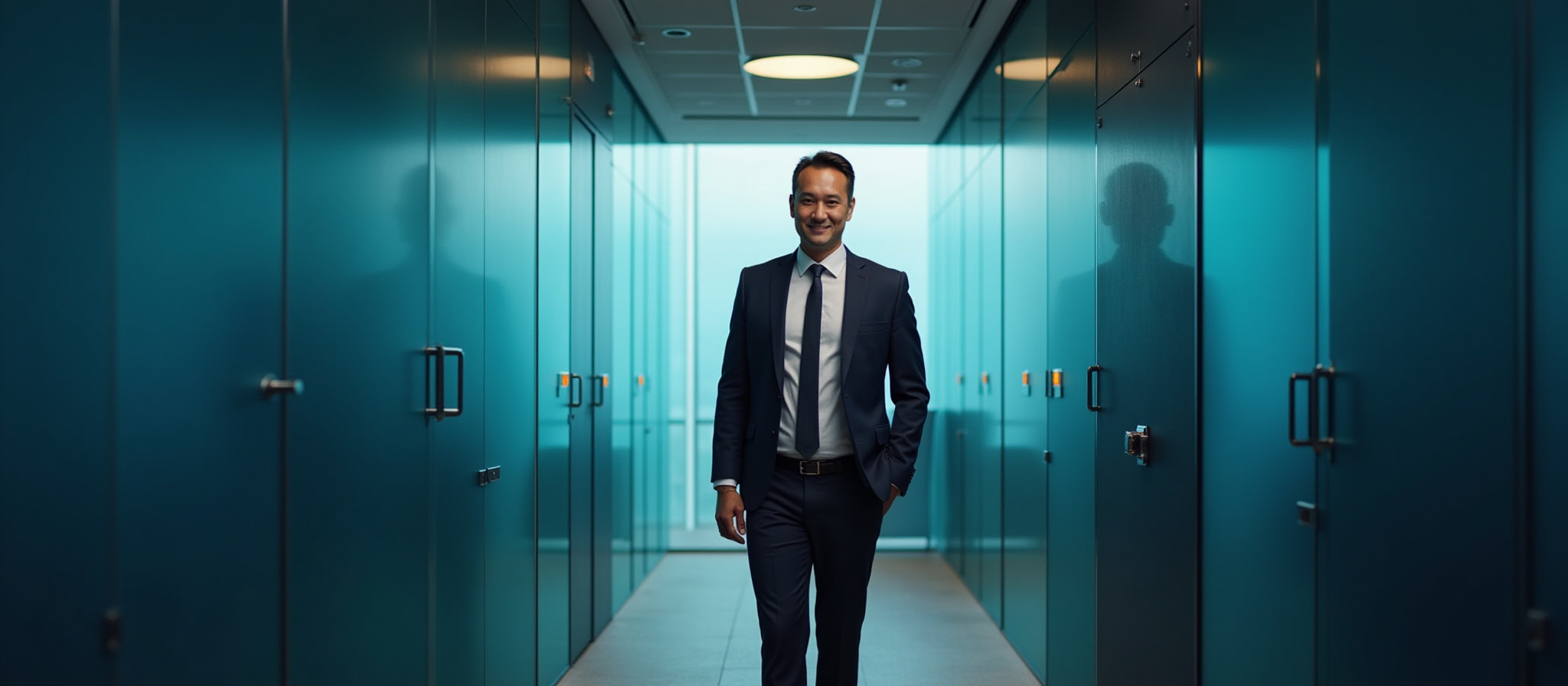 Professional executive in modern office environment